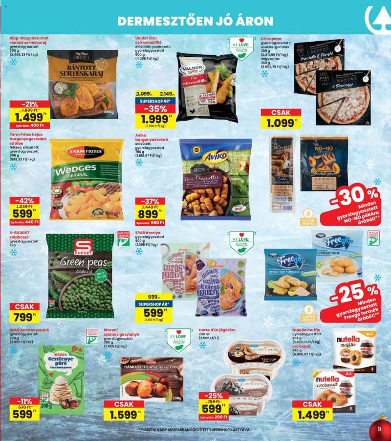 Interspar Akciós újság Interspar 9 oldal