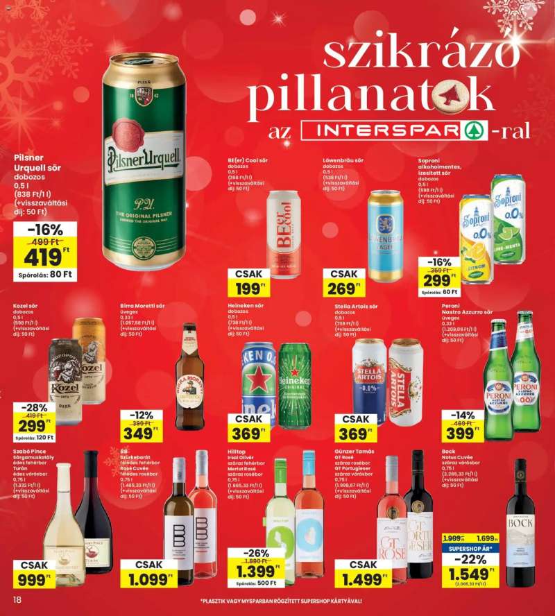 Interspar Akciós újság Interspar 14 oldal