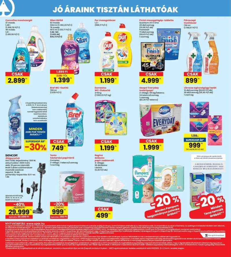 Interspar Akciós újság Interspar 16 oldal