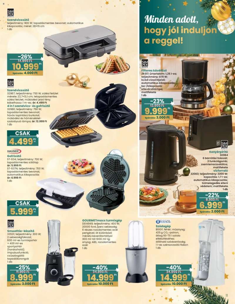 Interspar Ajándék katalógus 11 oldal