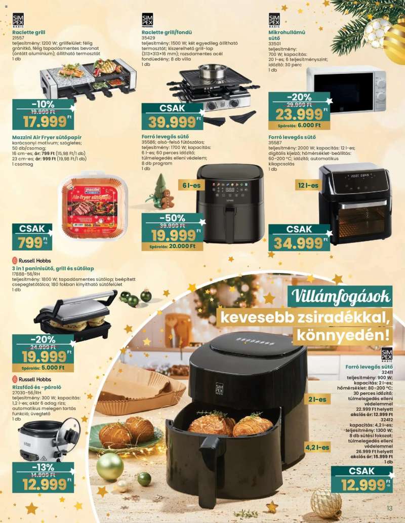 Interspar Ajándék katalógus 13 oldal