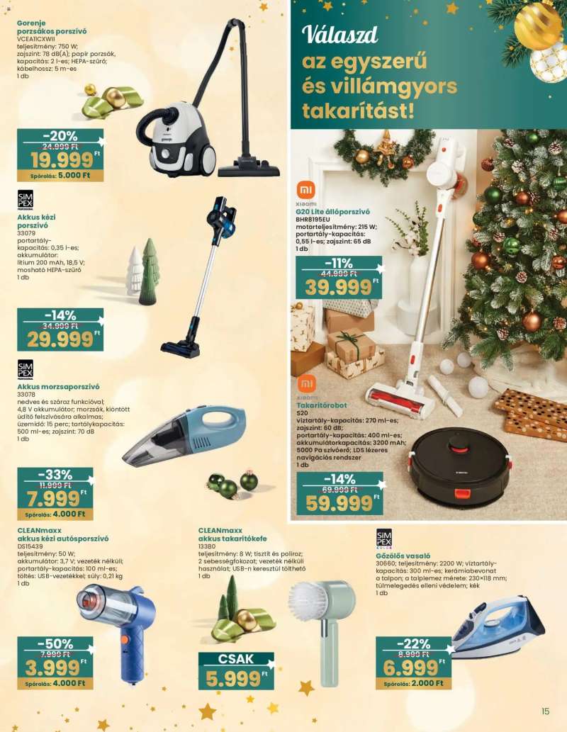 Interspar Ajándék katalógus 15 oldal