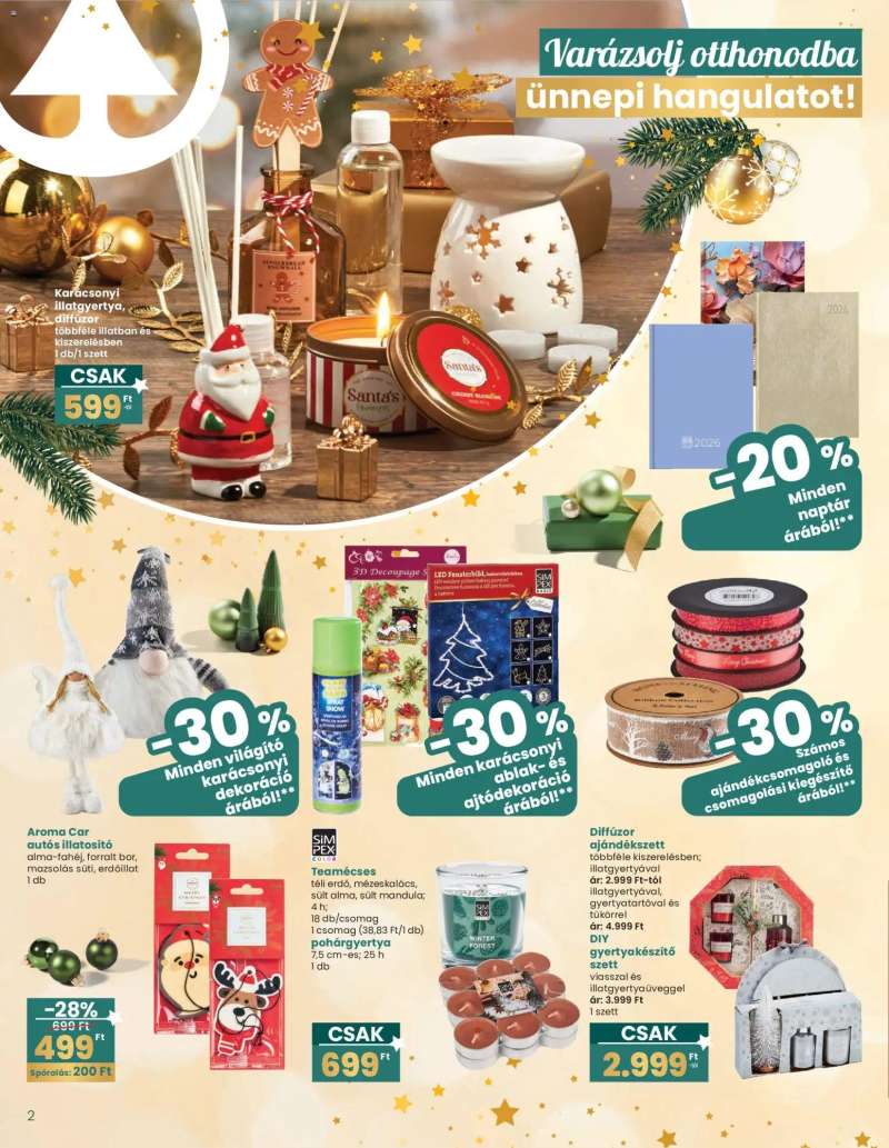 Interspar Ajándék katalógus 2 oldal