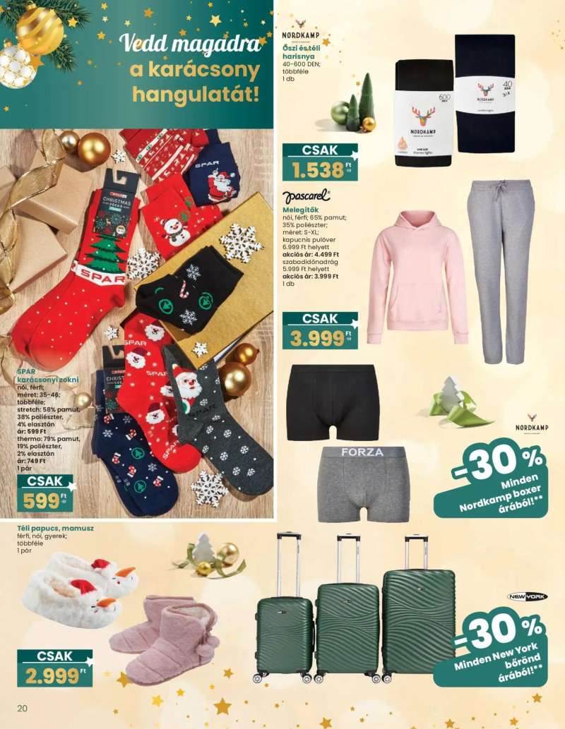 Interspar Ajándék katalógus 20 oldal