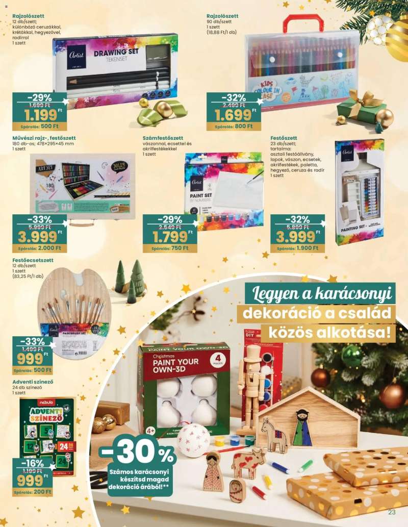 Interspar Ajándék katalógus 23 oldal