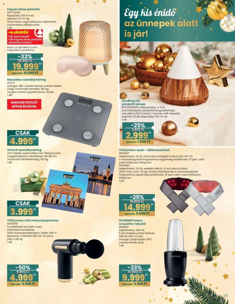 Interspar Ajándék katalógus 25 oldal