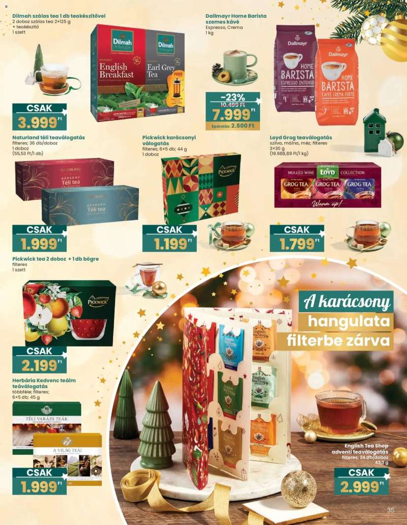 Interspar Ajándék katalógus 35 oldal