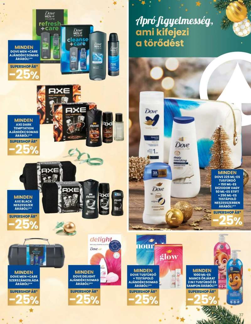 Interspar Ajándék katalógus 37 oldal