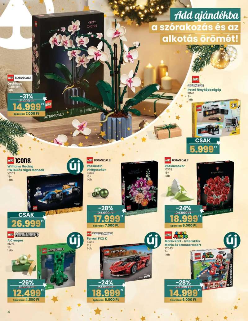 Interspar Ajándék katalógus 4 oldal