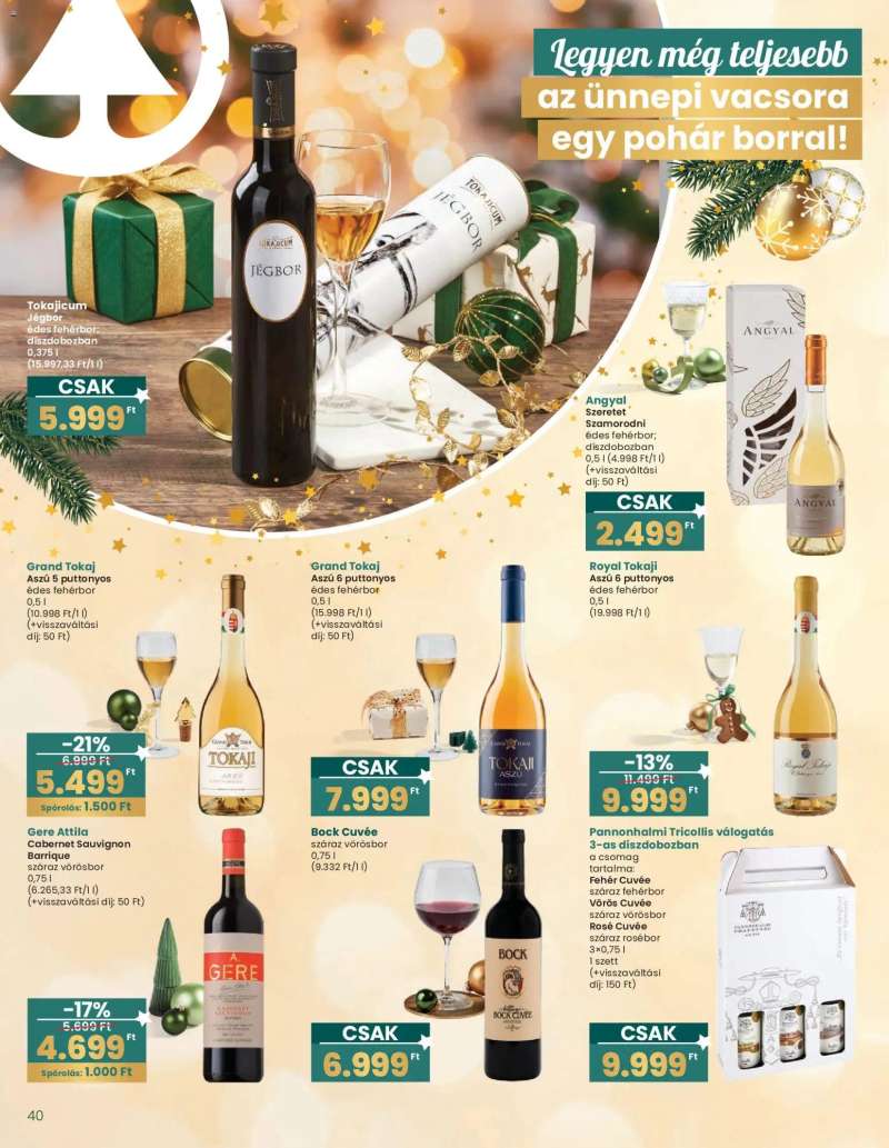 Interspar Ajándék katalógus 40 oldal