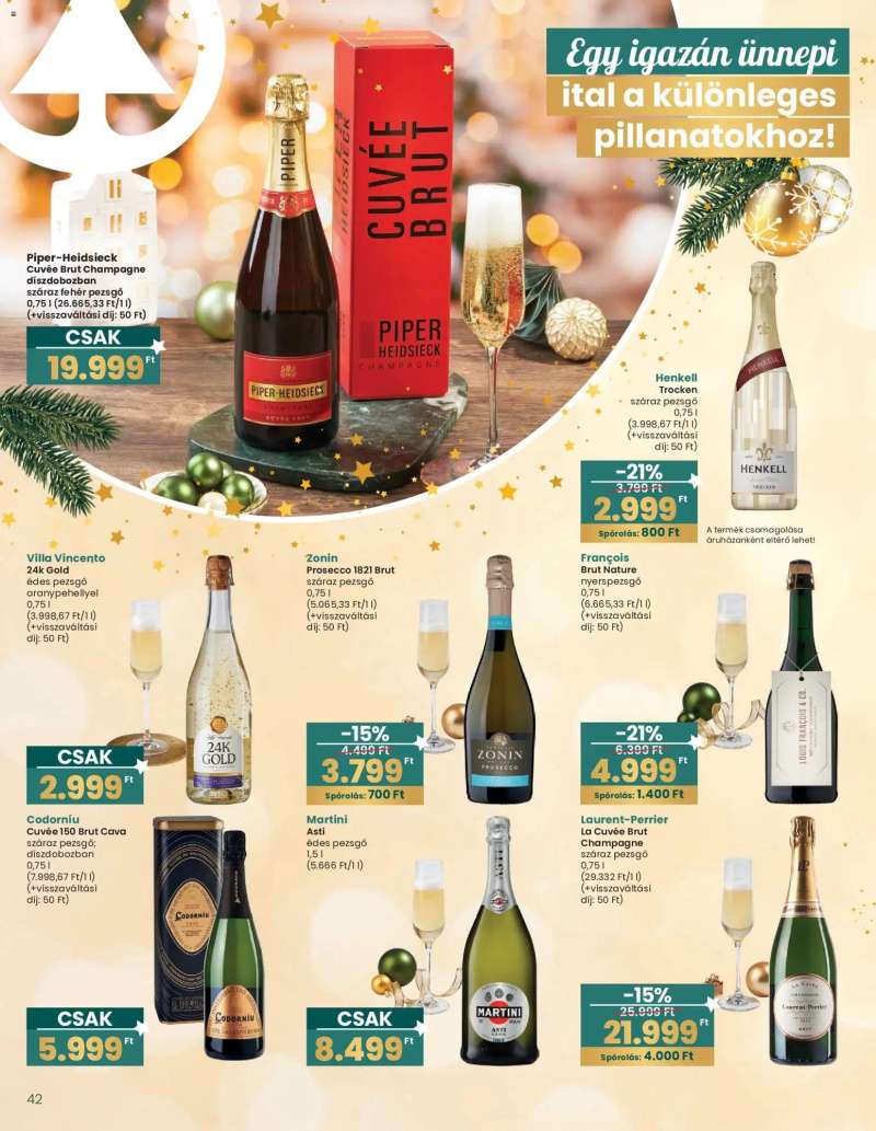 Interspar Ajándék katalógus 42 oldal