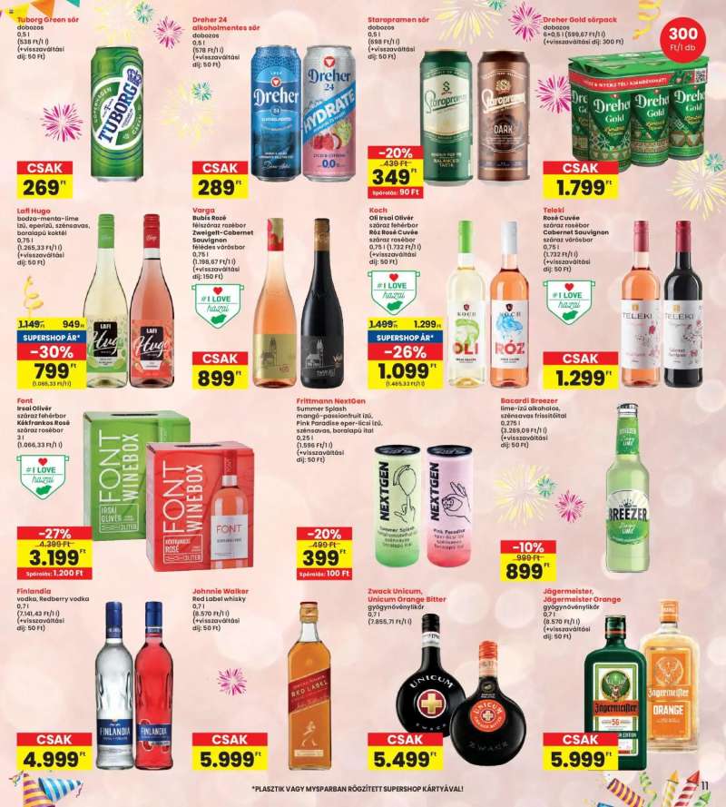 Interspar Akciós újság Interspar 11 oldal