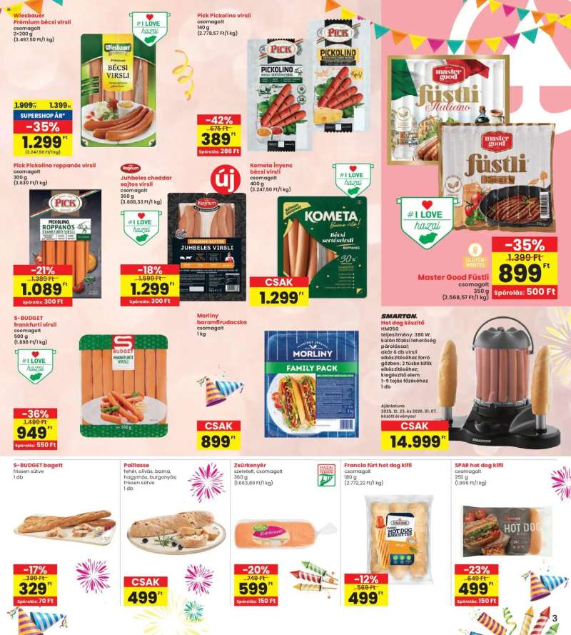 Interspar Akciós újság Interspar 3 oldal