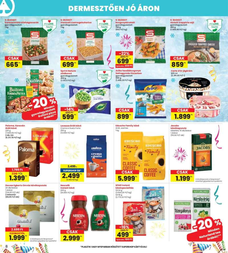 Interspar Akciós újság Interspar 8 oldal