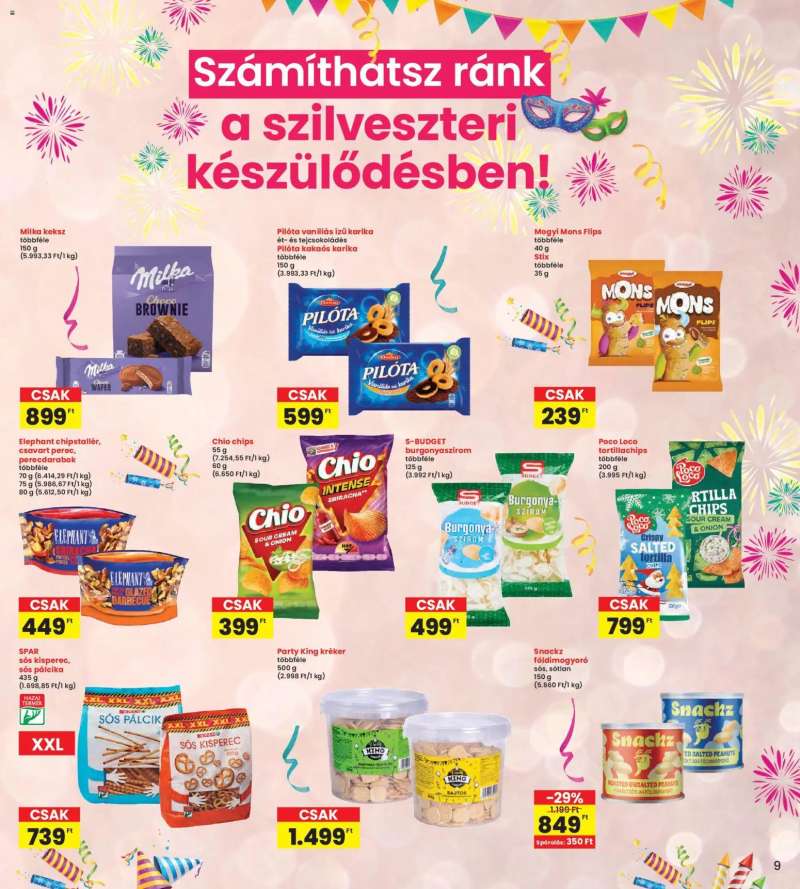 Interspar Akciós újság Interspar 9 oldal
