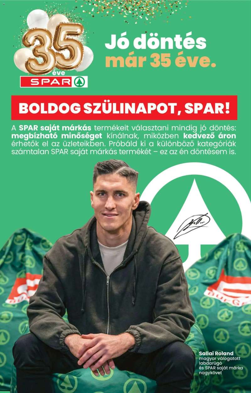 Interspar Saját márka katalógus 2 oldal