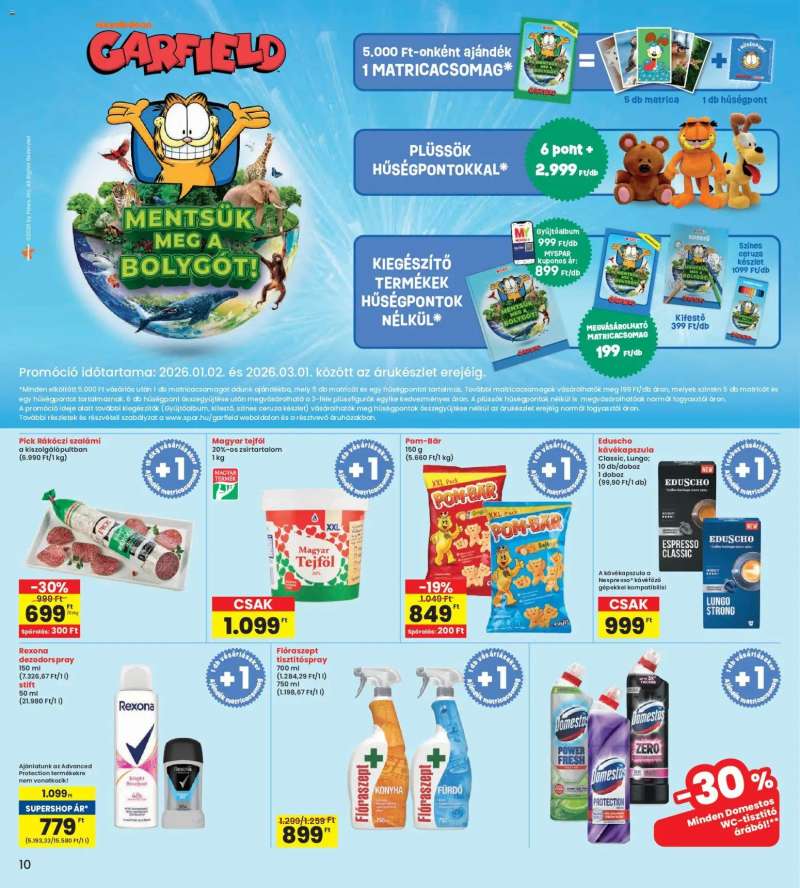 Interspar Akciós újság Interspar 10 oldal