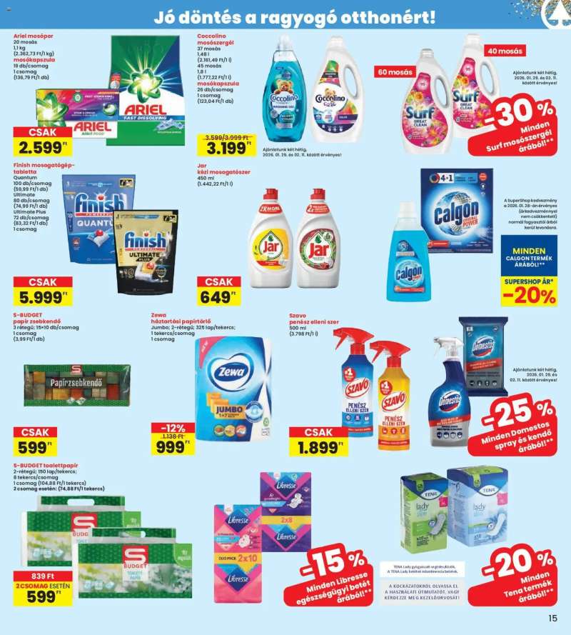 Interspar Akciós újság Interspar 15 oldal