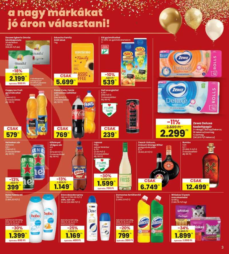 Interspar Akciós újság Interspar 3 oldal