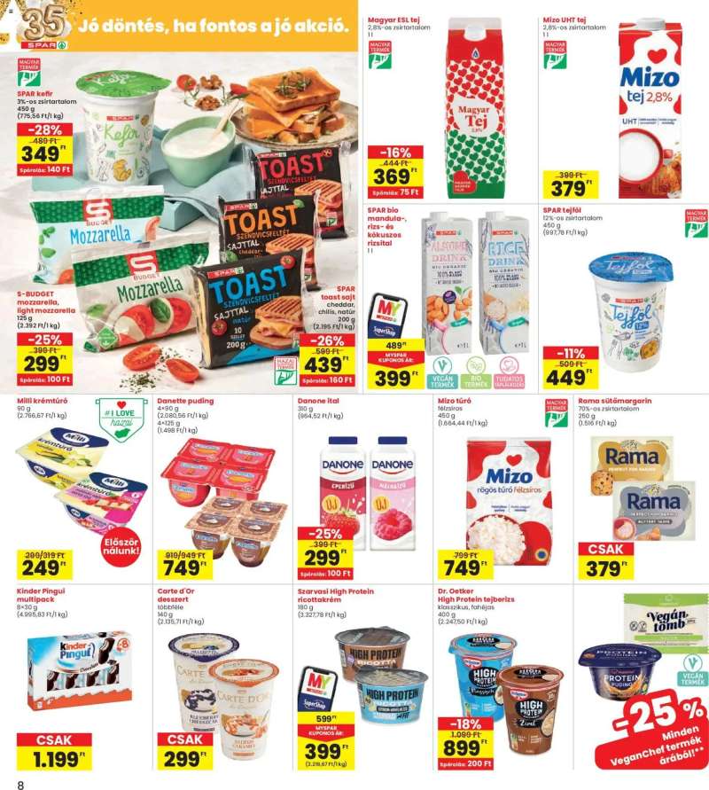 Interspar Akciós újság Interspar 8 oldal
