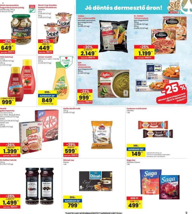 Interspar Akciós újság Interspar 9 oldal