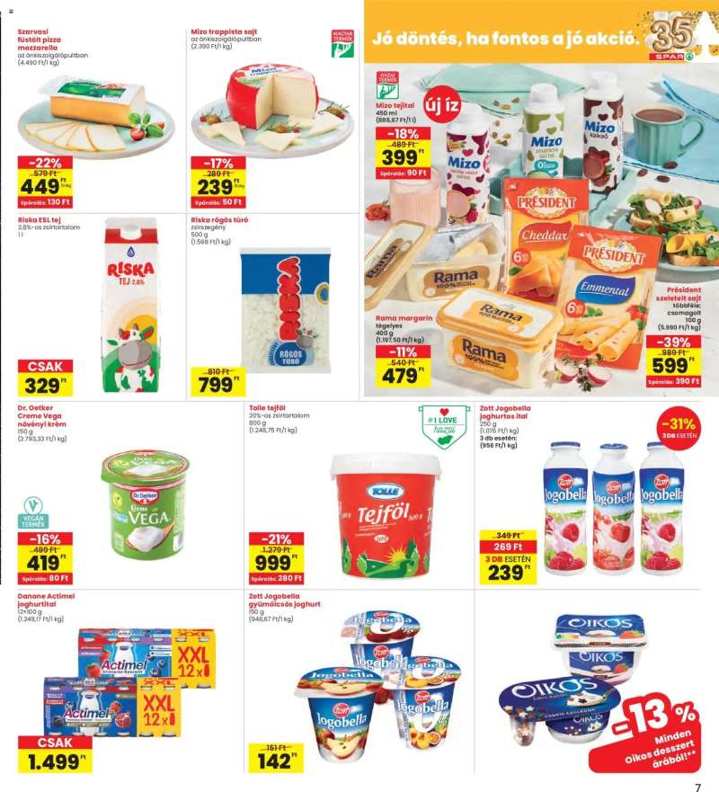 Interspar Akciós újság Interspar 7 oldal
