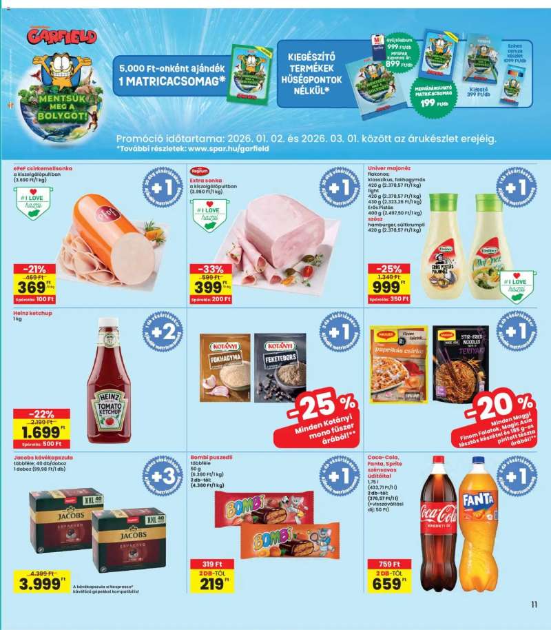 Interspar Akciós újság Interspar 11 oldal