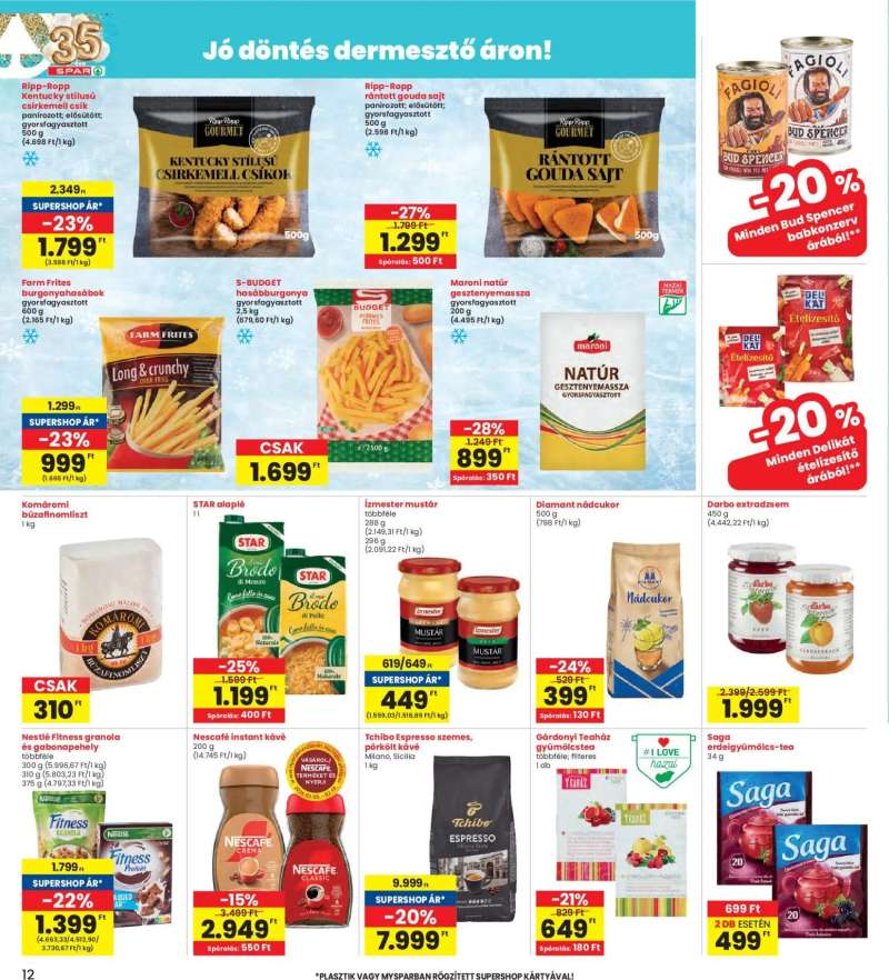 Interspar Akciós újság Interspar 12 oldal