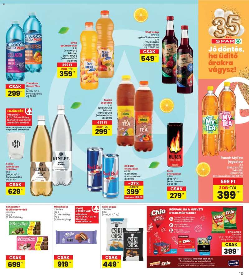 Interspar Akciós újság Interspar 13 oldal