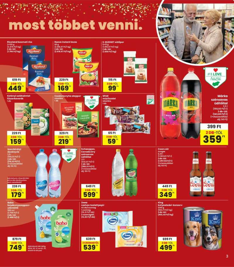 Interspar Akciós újság Interspar 3 oldal