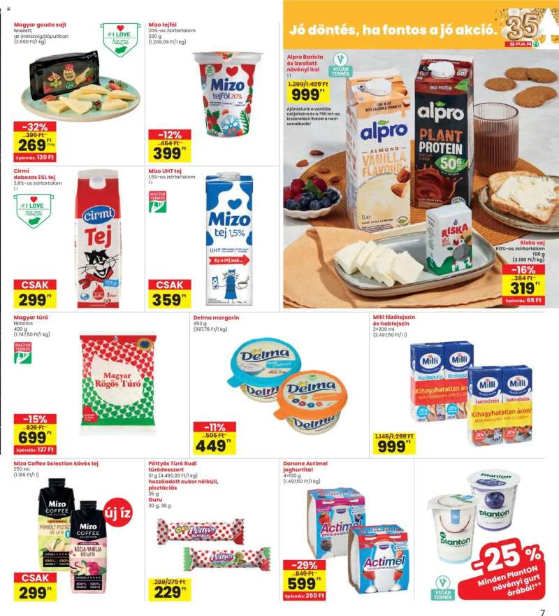 Interspar Akciós újság Interspar 7 oldal