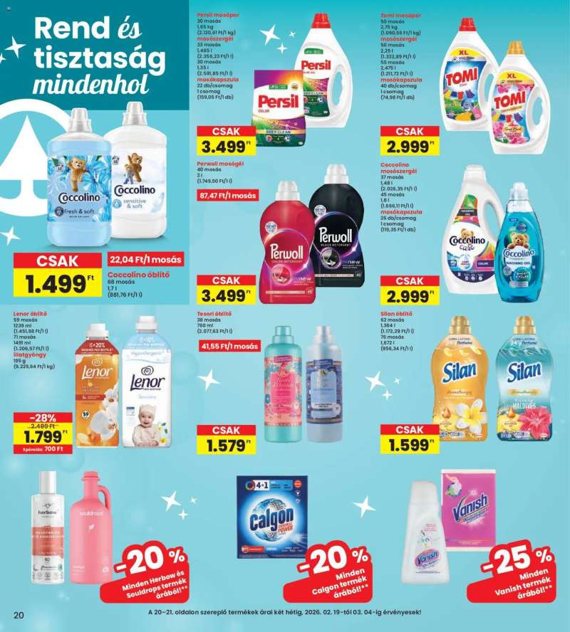 Interspar Akciós újság Interspar 20 oldal