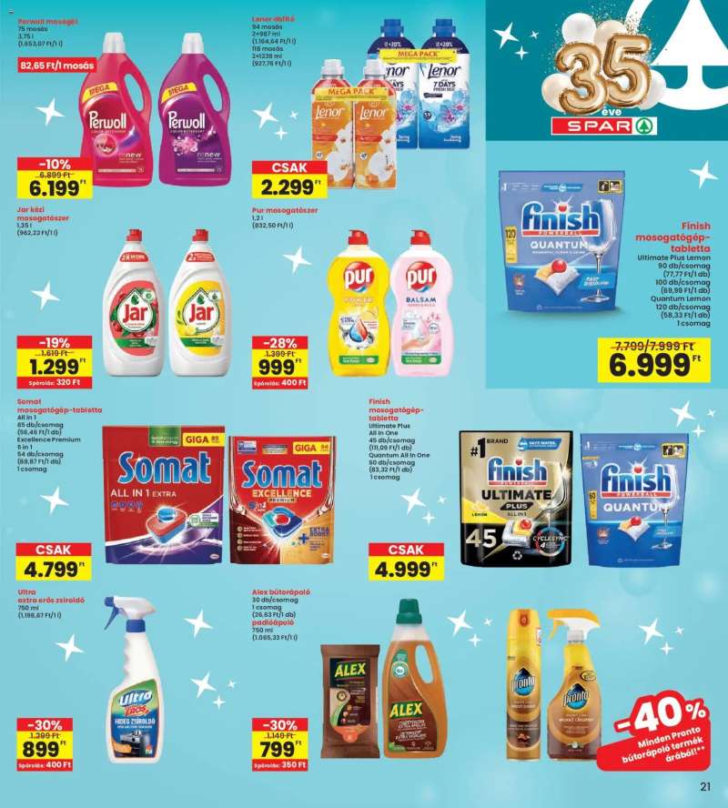 Interspar Akciós újság Interspar 21 oldal