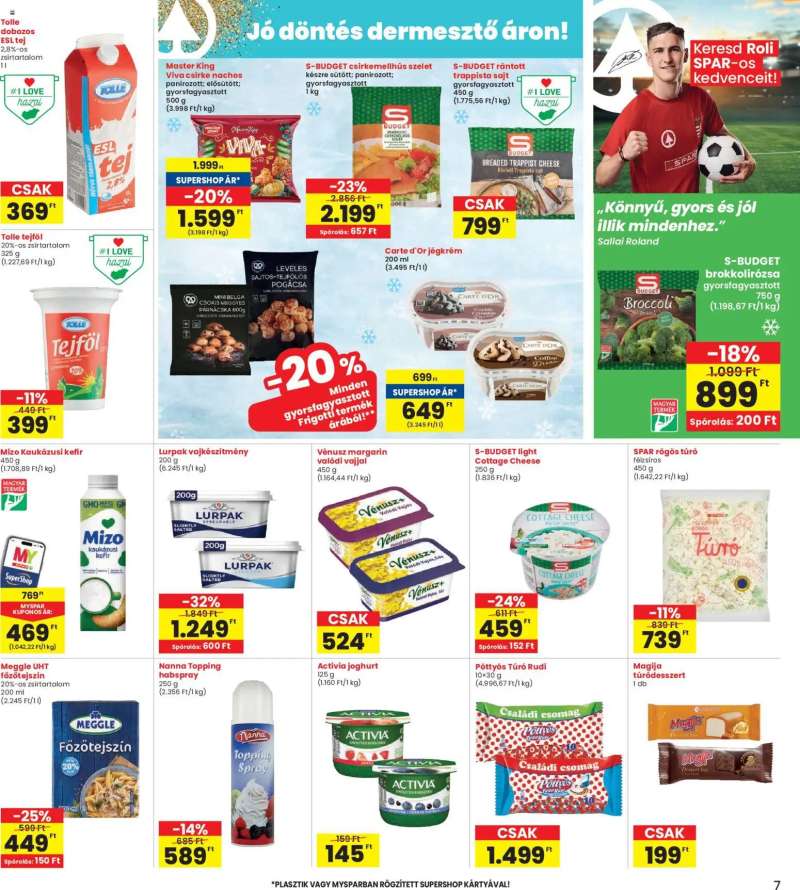 Interspar Akciós újság Interspar 7 oldal