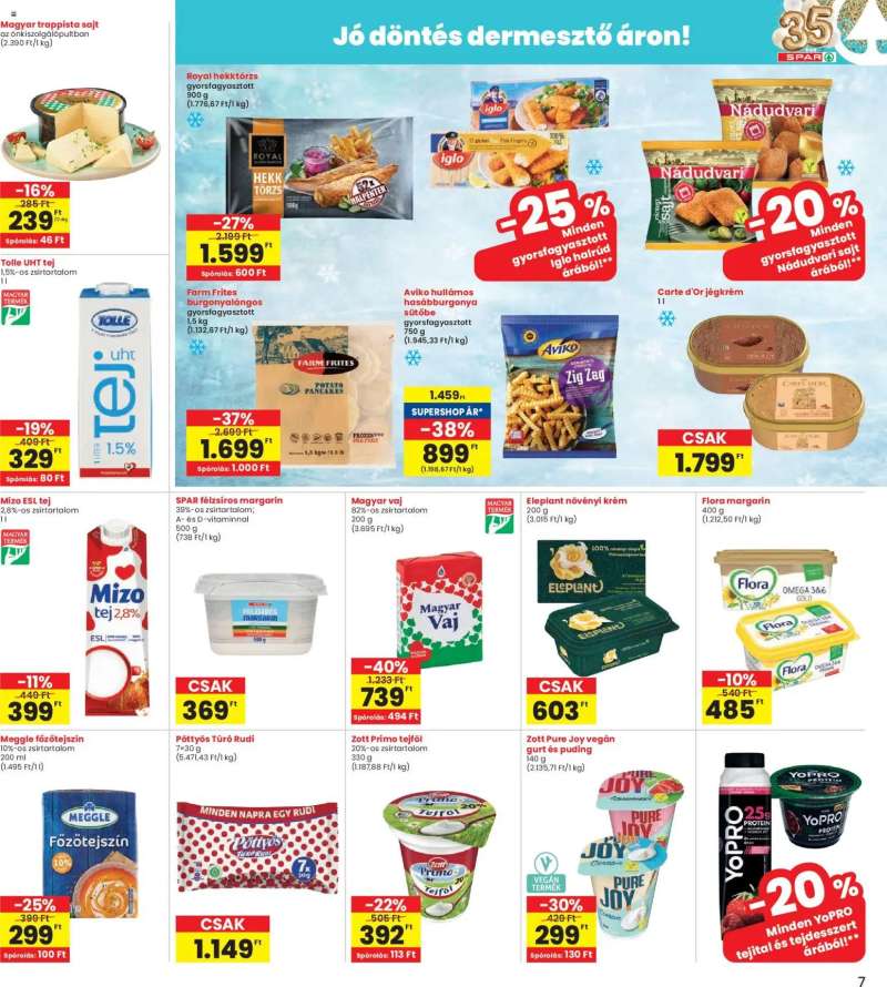 Interspar Akciós újság Interspar 7 oldal