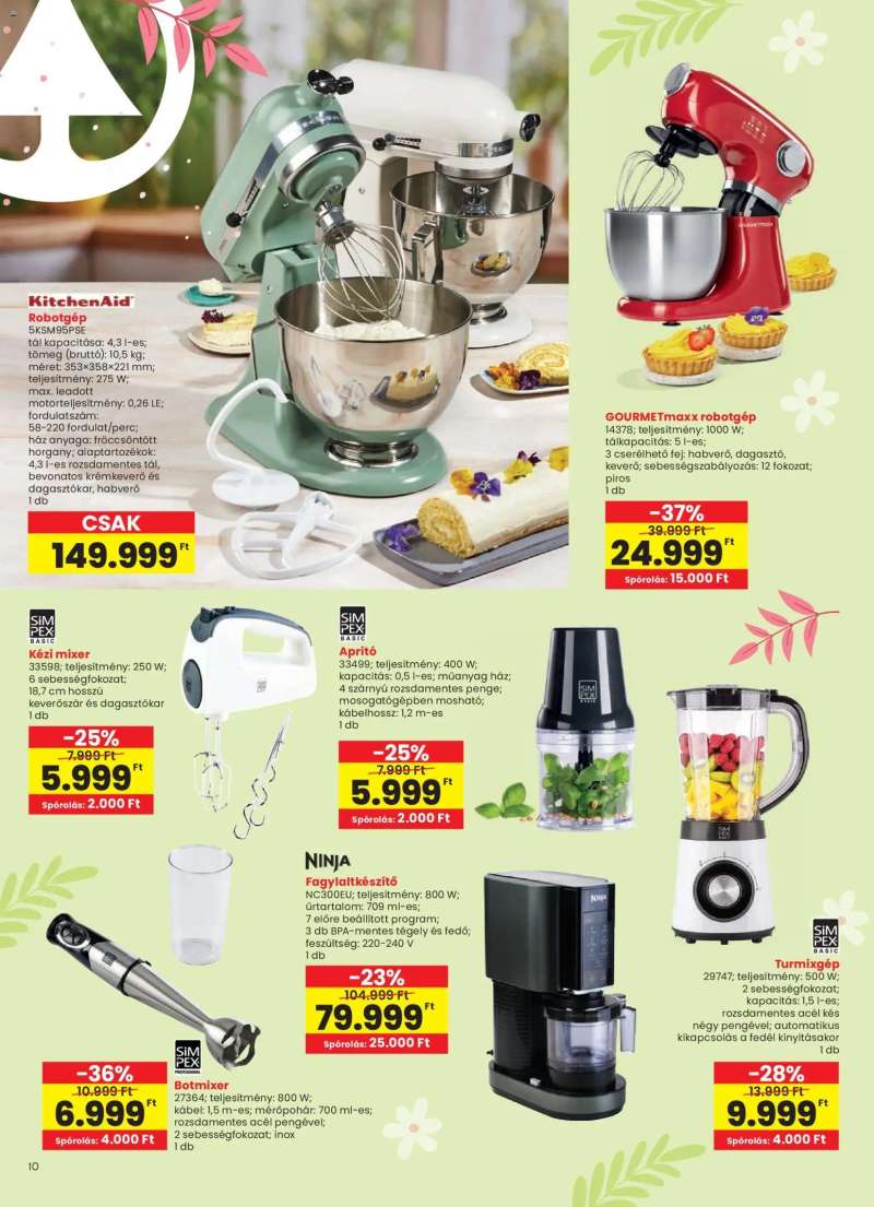 Interspar Interspar Tavasz katalógus 10 oldal