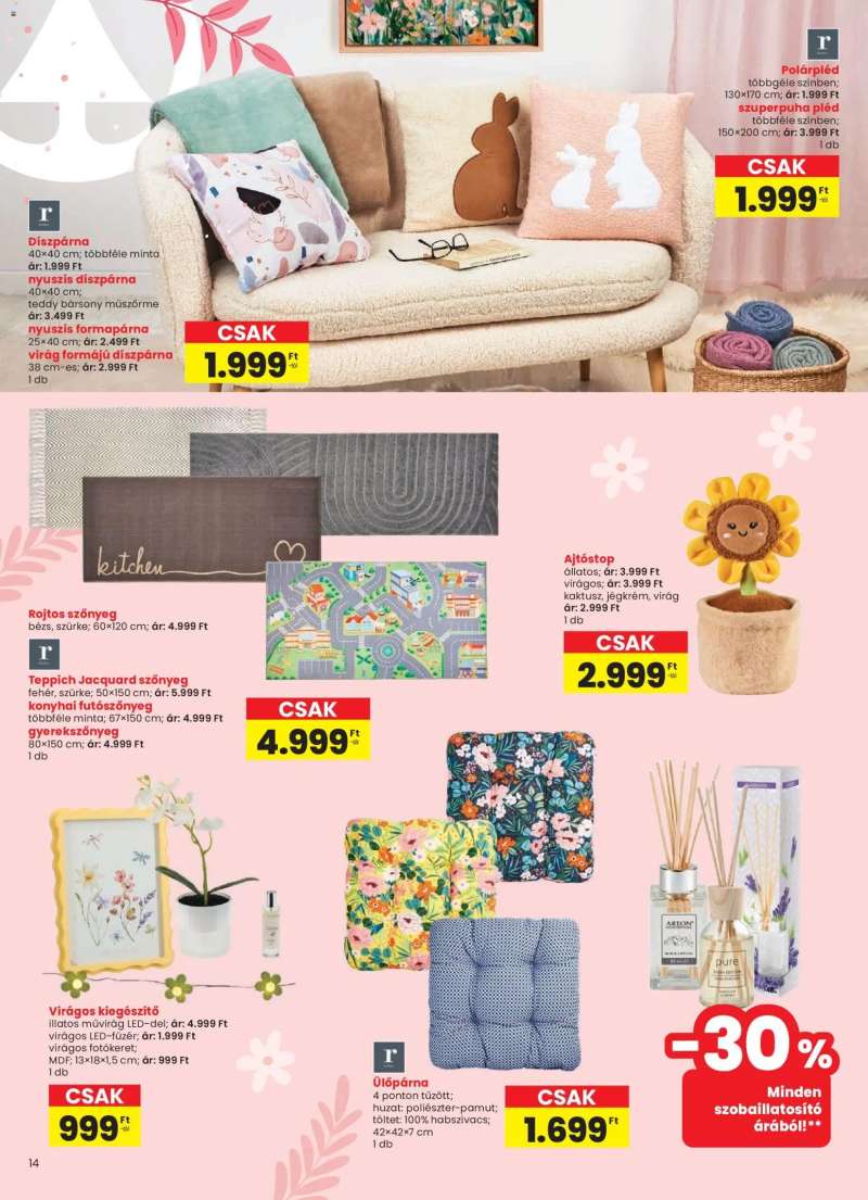 Interspar Interspar Tavasz katalógus 14 oldal