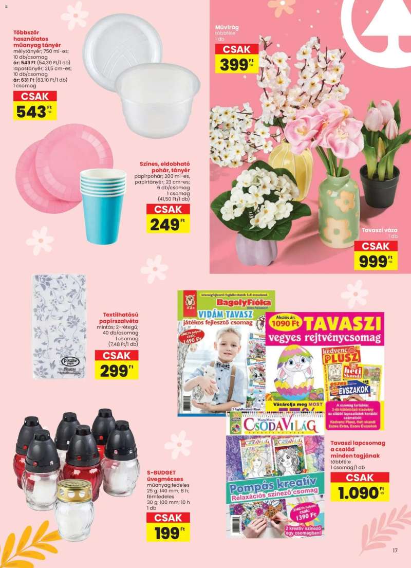 Interspar Interspar Tavasz katalógus 17 oldal