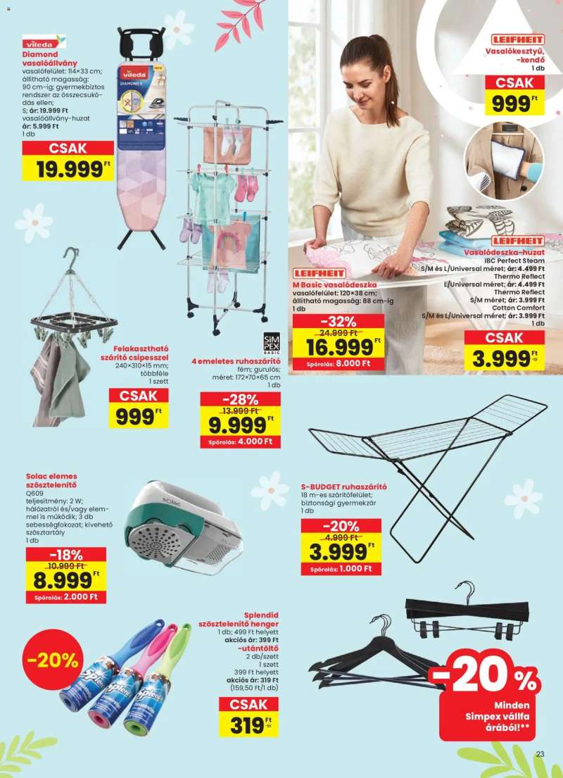 Interspar Interspar Tavasz katalógus 23 oldal