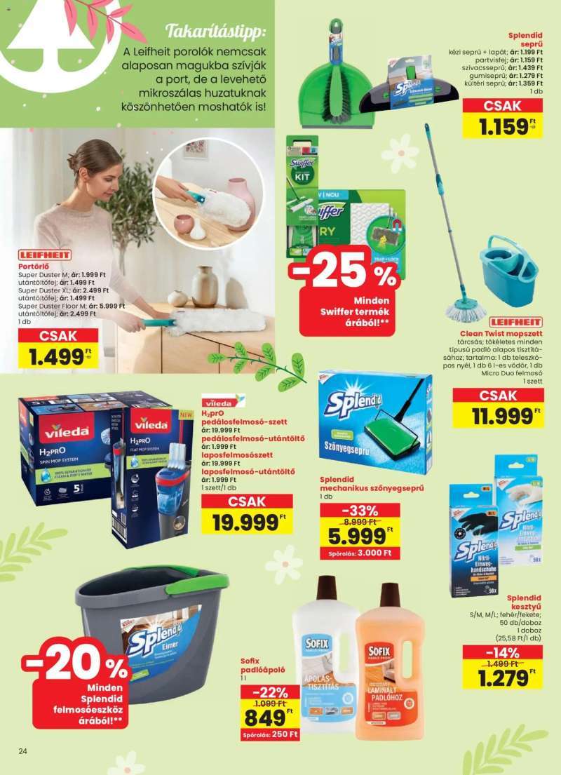 Interspar Interspar Tavasz katalógus 24 oldal