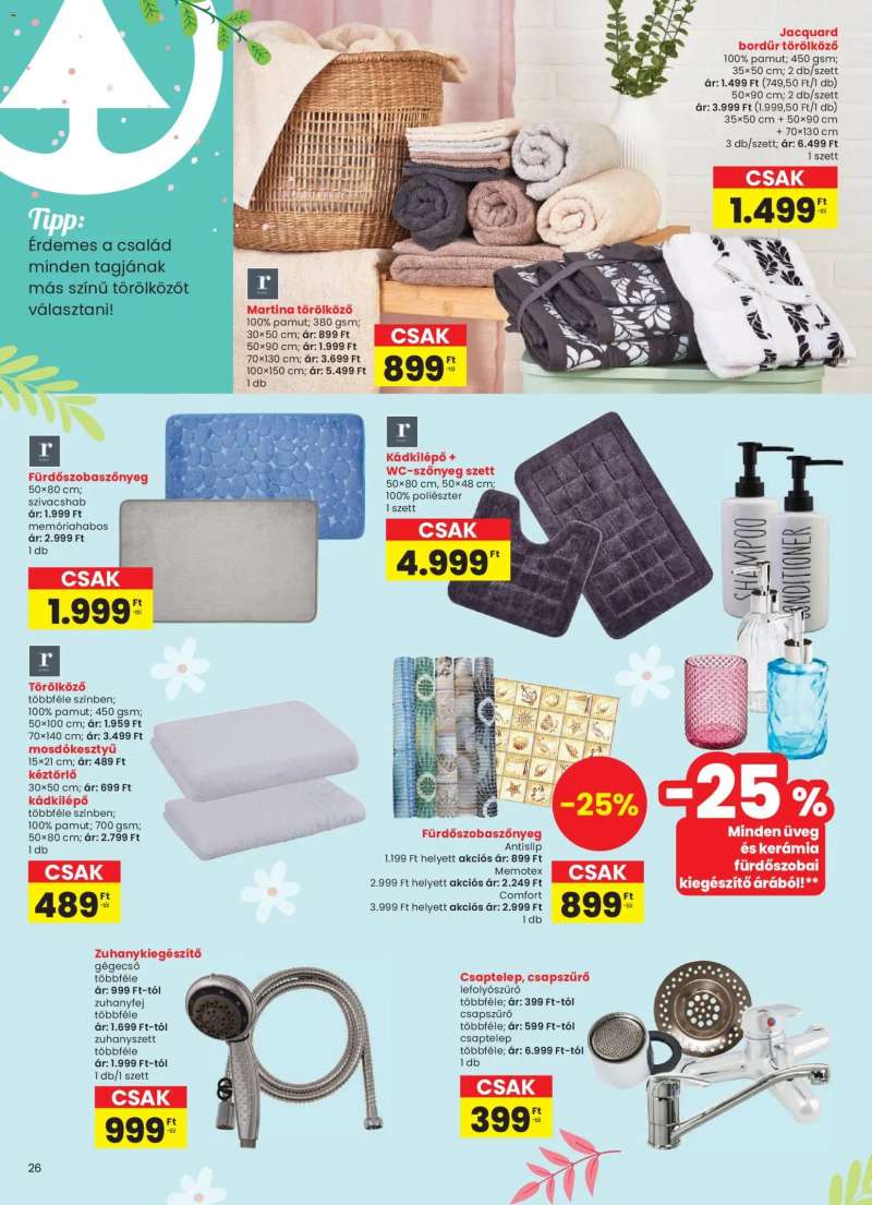 Interspar Interspar Tavasz katalógus 26 oldal