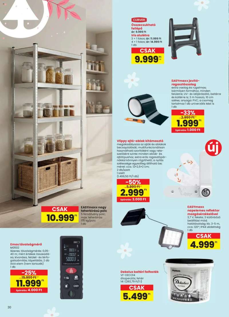 Interspar Interspar Tavasz katalógus 30 oldal