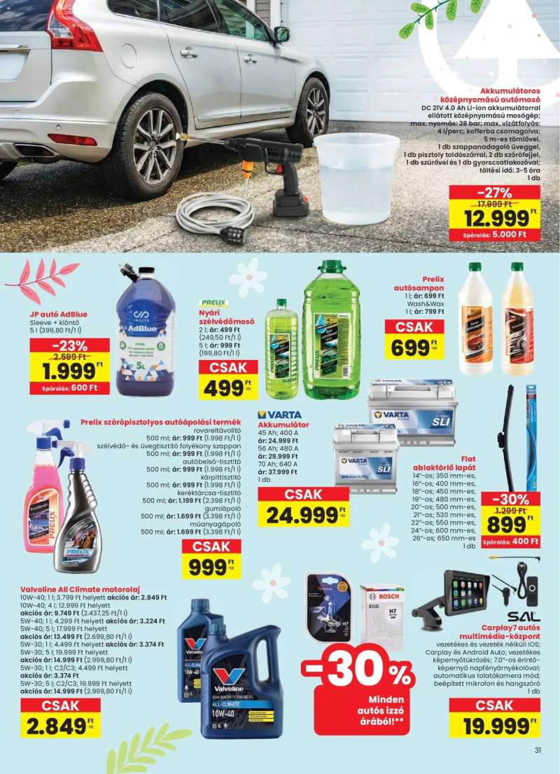 Interspar Interspar Tavasz katalógus 31 oldal