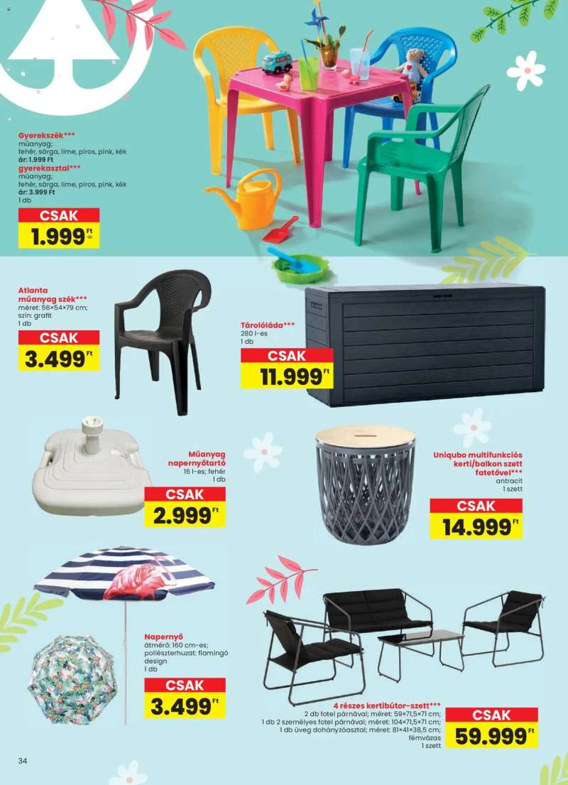 Interspar Interspar Tavasz katalógus 34 oldal