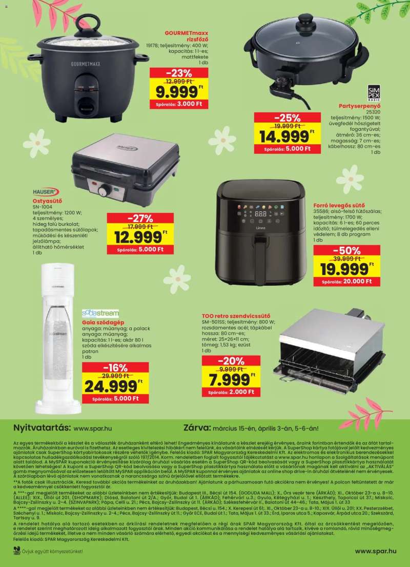 Interspar Interspar Tavasz katalógus 36 oldal
