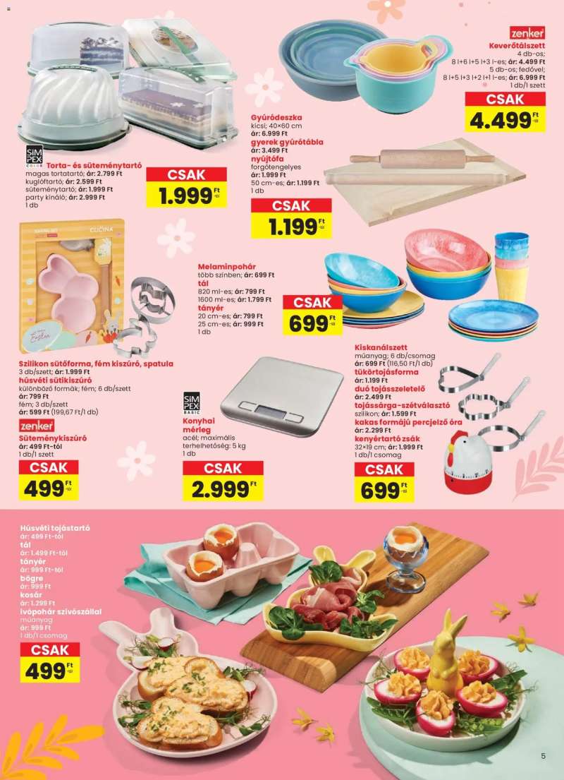 Interspar Interspar Tavasz katalógus 5 oldal