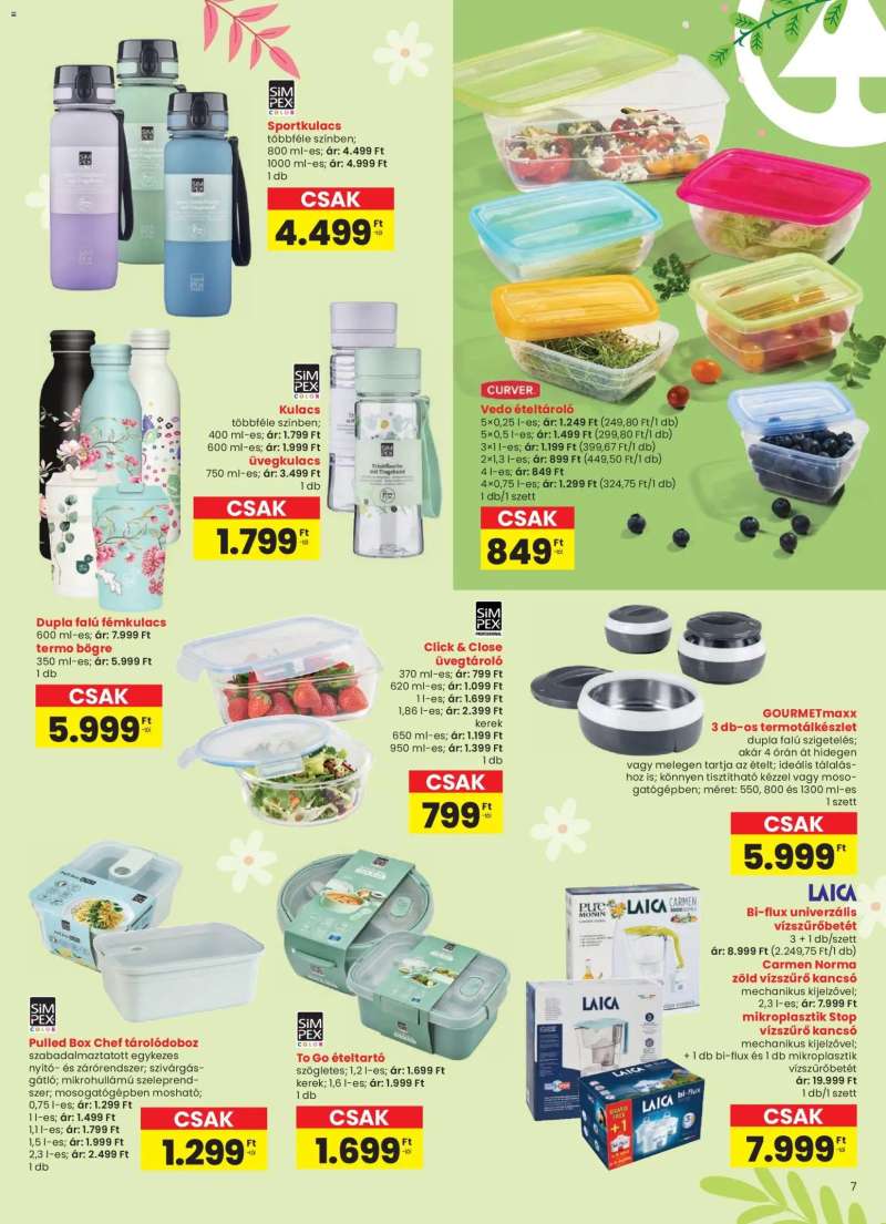 Interspar Interspar Tavasz katalógus 7 oldal