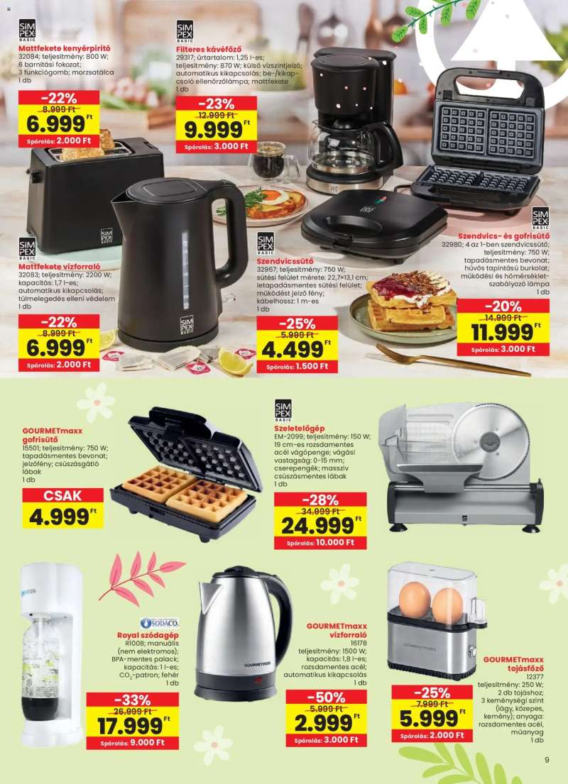 Interspar Interspar Tavasz katalógus 9 oldal