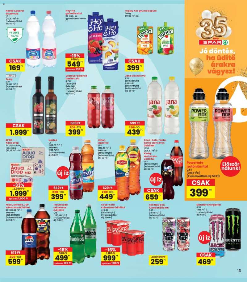 Interspar Interspar akciós újság 13 oldal