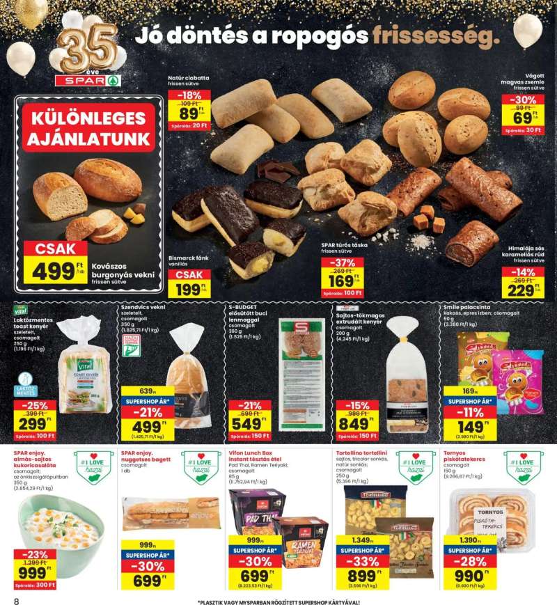 Interspar Interspar akciós újság 8 oldal